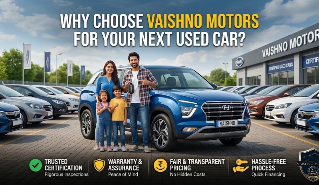 Why Choose Vaishno Motors for Your Next Used Car