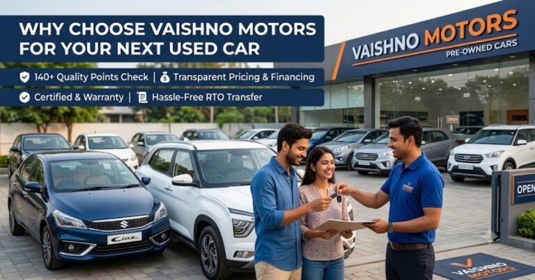 Why Choose Vaishno Motors for Your Next Used Car